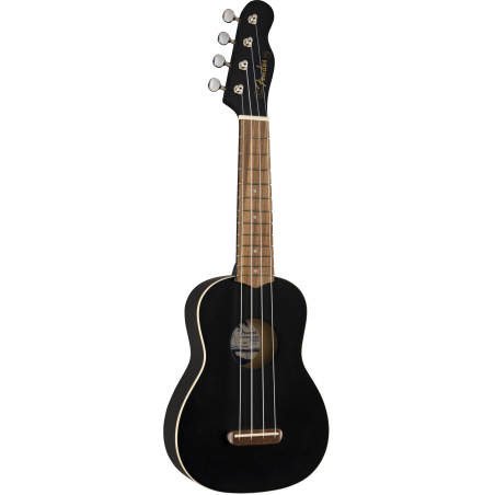 Fender Venice Soprano Uke WN Black