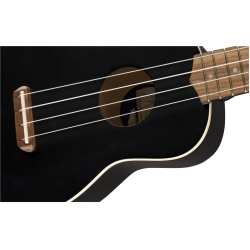 Fender Venice Soprano Uke WN Black