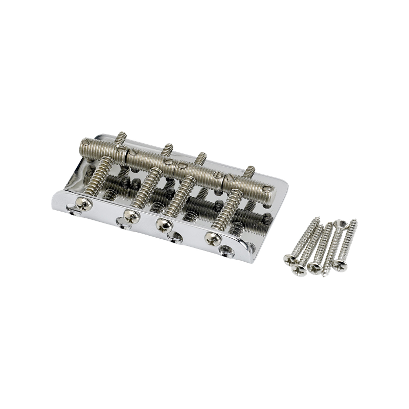 Fender Pure Vintage Bass Bridge Assembly Nickel/Chrome