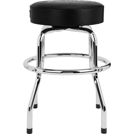 Fender Spaghetti Logo Pick Pouch Barstool Black/Chrome 24"