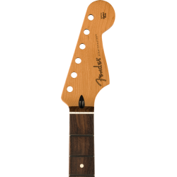 Fender Satin Roasted Maple Stratocaster Neck Rosewood Flat Oval Shape