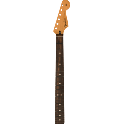 Fender Satin Roasted Maple Stratocaster Neck Rosewood Flat Oval Shape