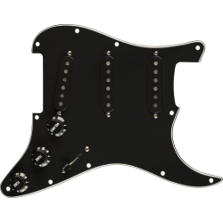 Fender Pre-Wired Strat Pickguard Pure Vintage '59 w/RWRP Midde Black 11 Hole PG