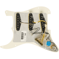 Fender Pre-Wired Strat Pickguard Eric Johnson Signature Parchment 11 Hole PG