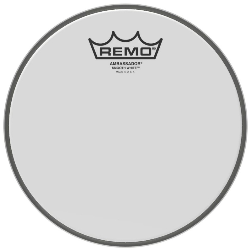 REMO Ambassador Smooth White 8" BA-0208-00