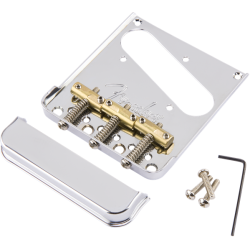 Fender 3-Saddle American Pro Telecaster Bridge Assembly Chrome