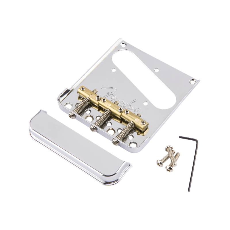 Fender 3-Saddle American Pro Telecaster Bridge Assembly Chrome