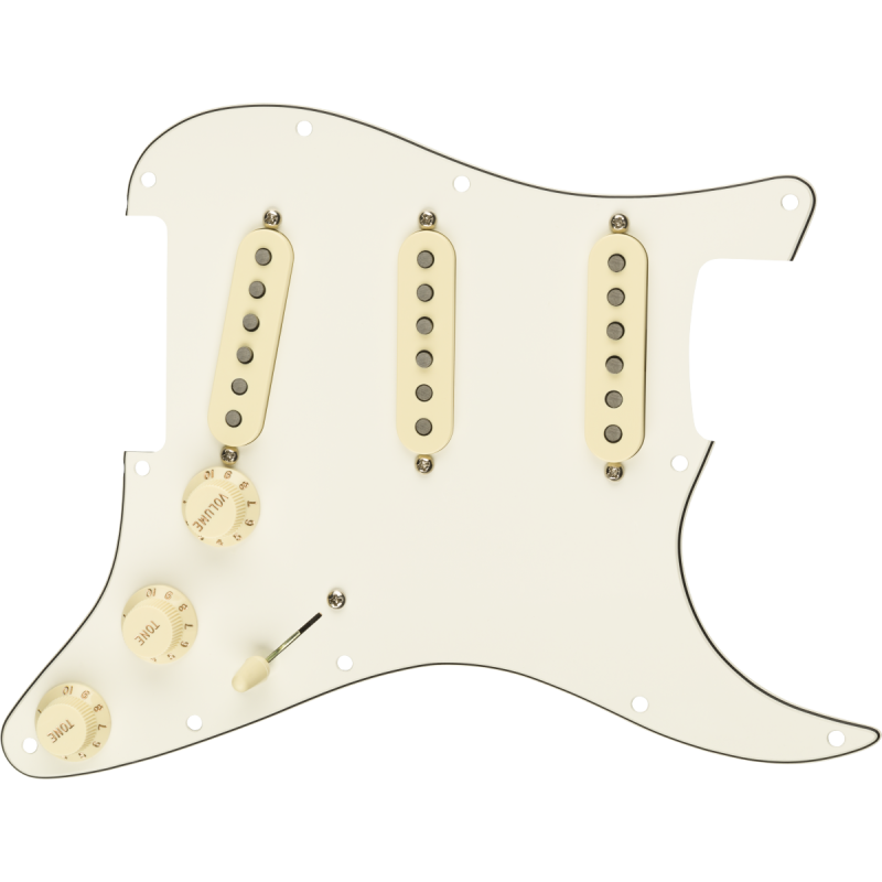 Fender Pre-Wired Strat Pickguard Tex-Mex SSS PG