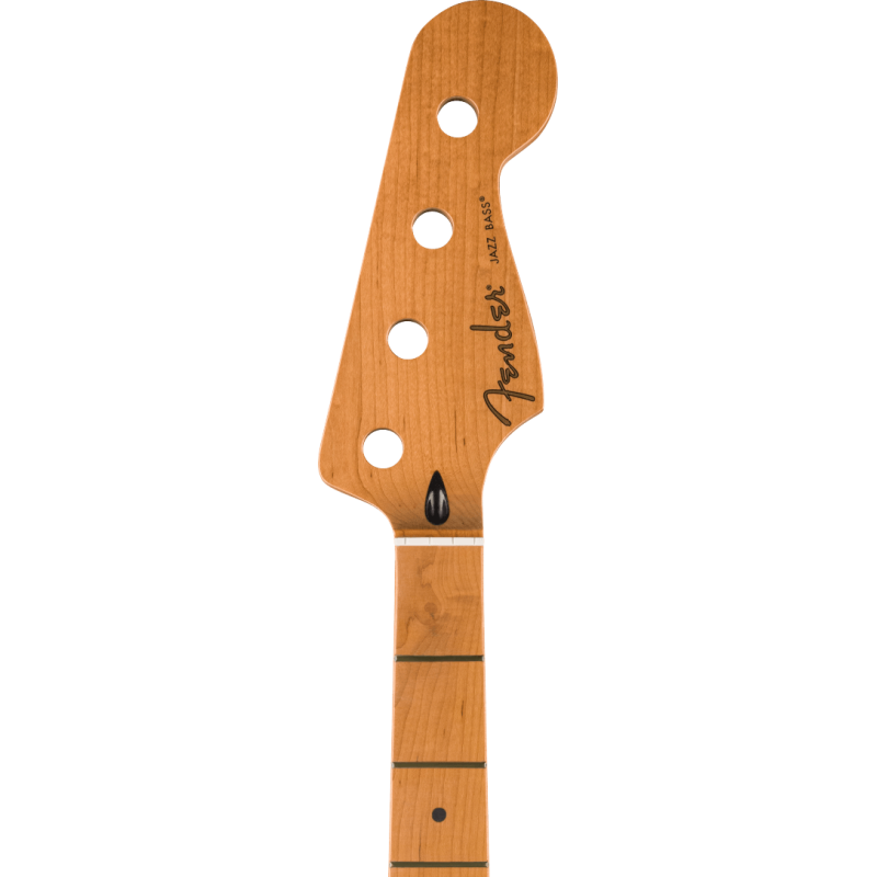 Fender Satin Roasted Maple Jazz Bass Neck Maple Flat Oval Shape