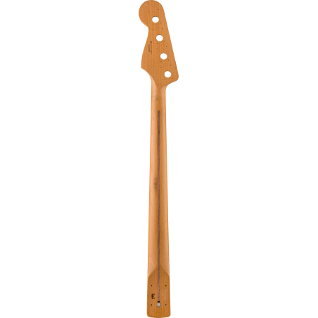 Fender Satin Roasted Maple Jazz Bass Neck Maple Flat Oval Shape