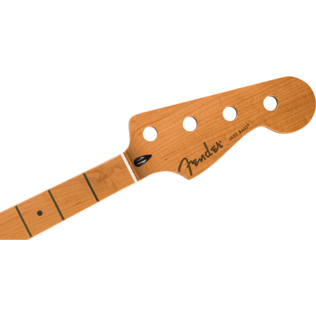 Fender Satin Roasted Maple Jazz Bass Neck Maple Flat Oval Shape