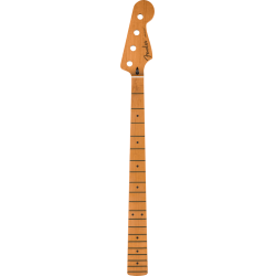 Fender Satin Roasted Maple Jazz Bass Neck Maple Flat Oval Shape
