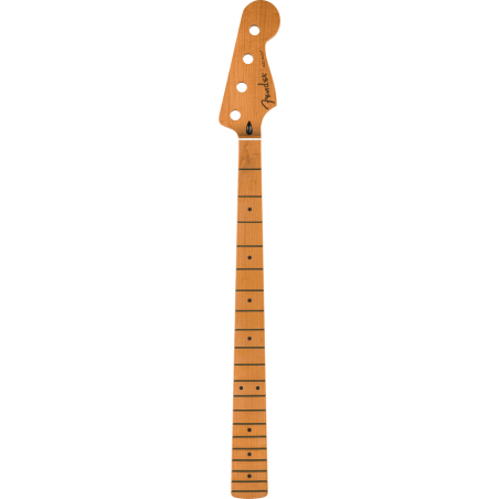 Fender Satin Roasted Maple Jazz Bass Neck Maple Flat Oval Shape