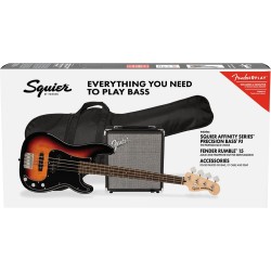 Squier Affinity Precision Bass PJ Pack LRL 3TS R15