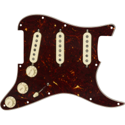 Fender Pre-Wired Strat Pickguard Custom Shop Texas Special SSS Tortoise PG