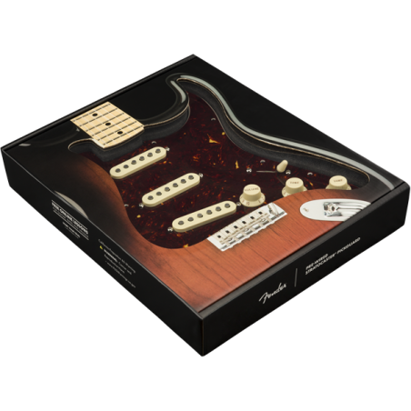 Fender Pre-Wired Strat Pickguard Custom Shop Texas Special SSS Tortoise PG