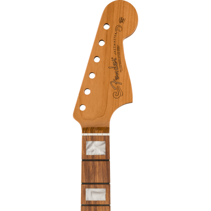 Fender Roasted Jazzmaster Neck Block Inlays Pau Ferro Modern C Shape