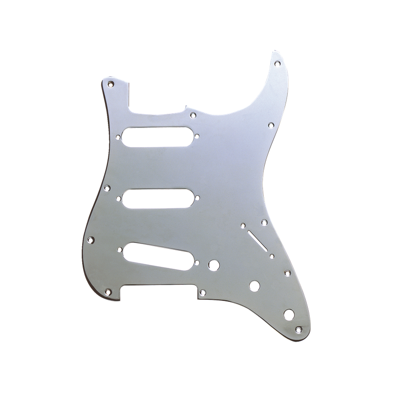 Fender Pickguard Stratocaster S/S/S Chrome-Plated 1-Ply