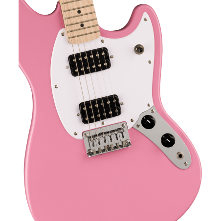 Squier Sonic Mustang HH MN WPG Flash Pink