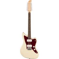 Squier Paranormal Jazzmaster XII LRL TSPG Olympic White