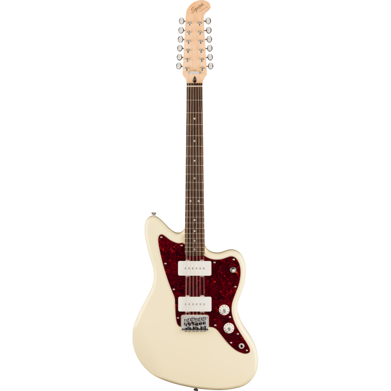 Squier Paranormal Jazzmaster XII LRL TSPG Olympic White