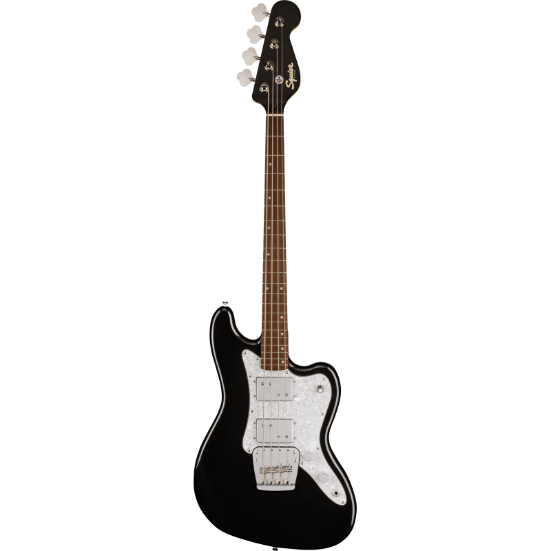 Squier Paranormal Rascal Bass HH LRL WPPG Metallic Black
