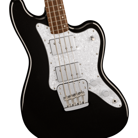 Squier Paranormal Rascal Bass HH LRL WPPG Metallic Black