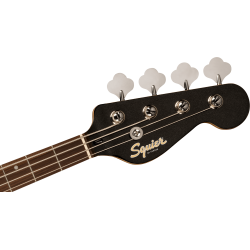 Squier Paranormal Rascal Bass HH LRL WPPG Metallic Black