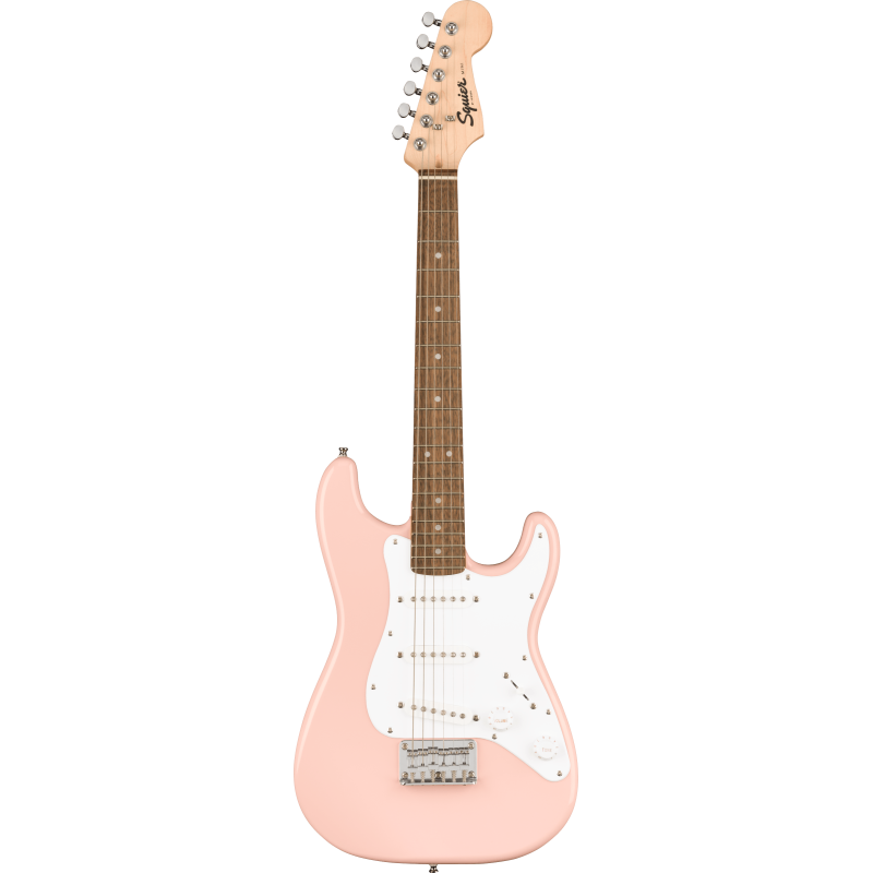 Squier Mini Stratocaster LRL WPG Shell Pink