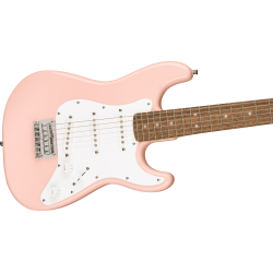 Squier Mini Stratocaster LRL WPG Shell Pink