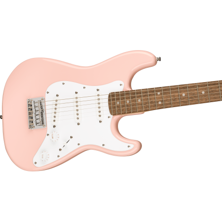 Squier Mini Stratocaster LRL WPG Shell Pink