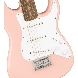 Squier Mini Stratocaster LRL WPG Shell Pink