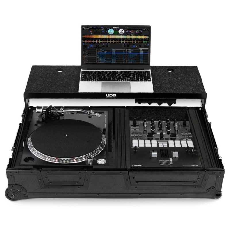UDG U91100BL Flight Case PLX-CRSS12 + Mixer