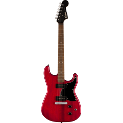 Squier Paranormal Strat-O-Sonic LRL BPG Crimson Red Transparent