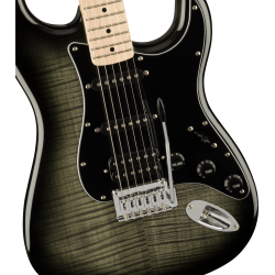 Squier Affinity Series Stratocaster FMT HSS MN BPG Black Burst
