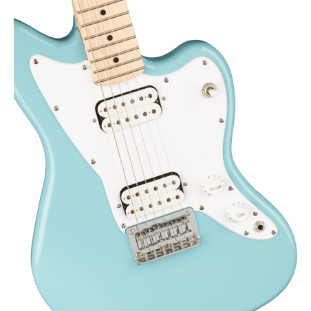 Squier Mini Jazzmaster HH MN WPG Daphne Blue