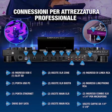 DENON DJ Prime 4+ (plus)