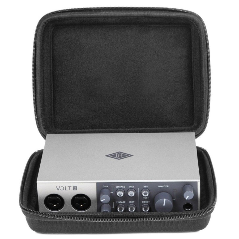 UDG U8493BL Creator Universal Audio Volt 1/ Volt 2 Hardcase Black