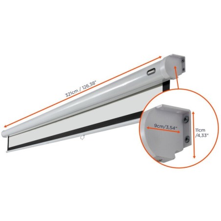 celexon Canvas Roller Blind Economy 300 x 300 cm