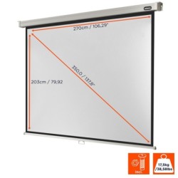 celexon Canvas Roller Blind Professional 280 x 210 cm