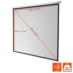 celexon Canvas Roller Blind Economy 280 x 280 cm