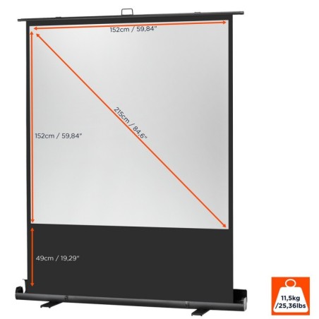 celexon Screen Ultramobil Plus Professional 160 x 160 cm