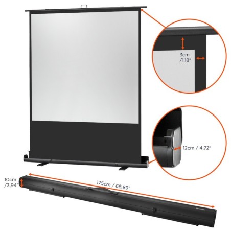 celexon Screen Ultramobil Plus Professional 160 x 160 cm