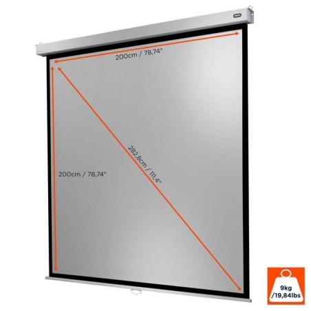 celexon Canvas Roller Blind Professional Plus 200 x 200 cm