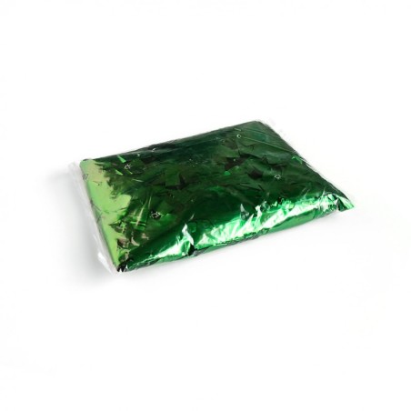 THE CONFETTI MAKER Slow-fall Metallic Confetti Rectangles Green 10 kg