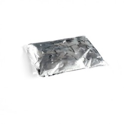 THE CONFETTI MAKER Slow-fall Metallic Confetti Rectangles Silver 10 kg