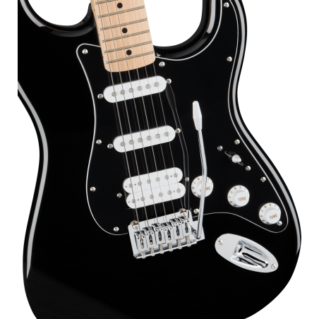 Squier FSR Affinity Series Stratocaster HSS MN BPG Black