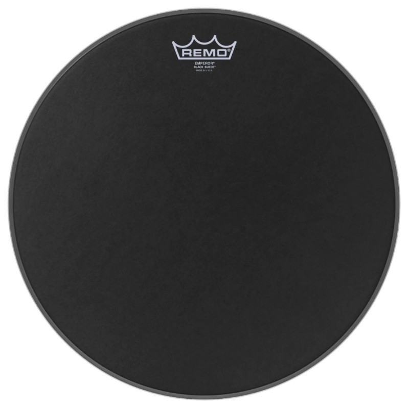 REMO Emperor Black Suede 14" BE-0814-ES