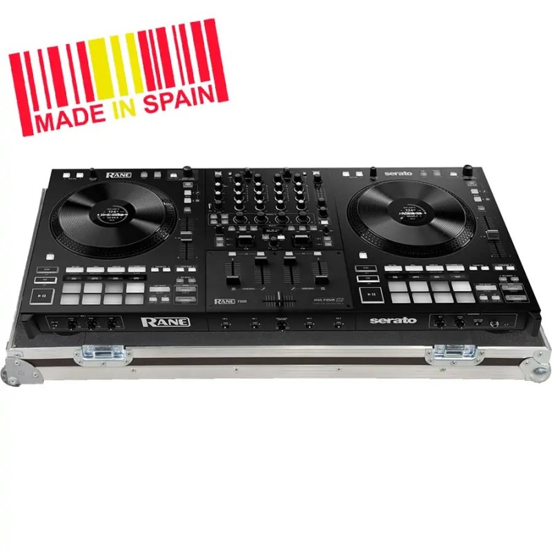 WALKASSE Rane® Four/ Performer Flightcase con ruote ESP Silver