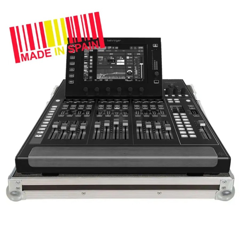 WALKASSE Behringer® Wing Compact Flightcase ESP Silver